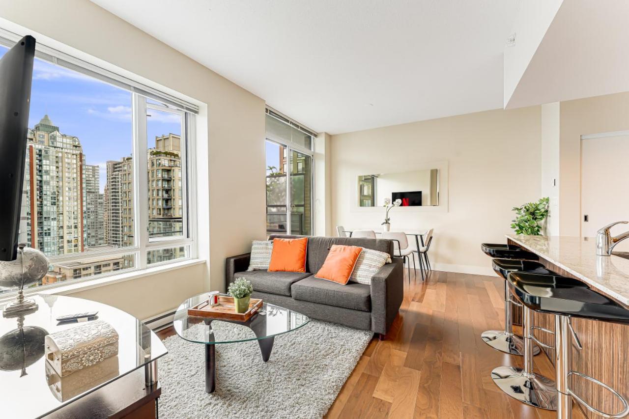 Cozy 1 Bdr Apartment Located In Yaletown Area With City View Vancouver Ngoại thất bức ảnh